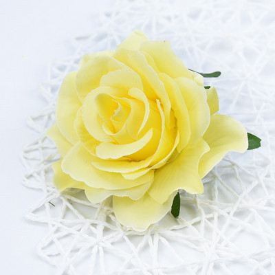 10 cm Kiváló minőségű selyem rózsák virág fal esküvői lakberendezési dekoráció karácsonyi barkács bross menyasszonyi kiegészítők kiürítés művirágok