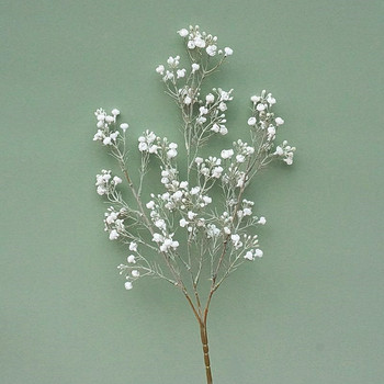 НОВО Rich babysbreath клон пластмаса Изкуствени цветя Начало Сватбена градинска декорация на открито flores fleur artificielle