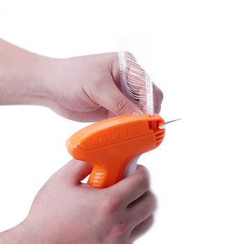 Ruházat Ruházat Ár Címke Címke Pisztoly 5 tű 1000 Barbs címkéző gép műanyag címkéző matrica Varróeszközök