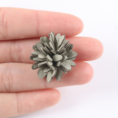 10 db sifon organza rózsa virág Szövet virág Patch kézzel készített barkács kézműves gyerek hajtű dekoráció ruha kiegészítők