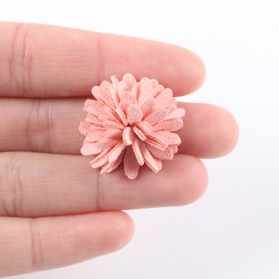 10 db sifon organza rózsa virág Szövet virág Patch kézzel készített barkács kézműves gyerek hajtű dekoráció ruha kiegészítők