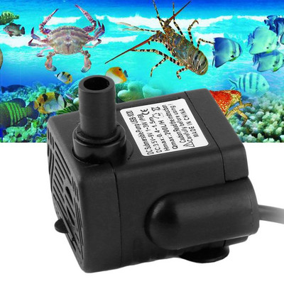 3W USB-1020 DC3.5V-9V Мини потопяема водна помпа за купа за аквариумни пейзажи