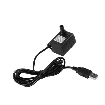 3 W USB-1020 DC3,5 V–9 V mini iegremdējamais ūdens sūknis akvārija ainavu zivju bļodiņai