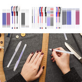 Pixuri din țesătură ștergebile la căldură cu rezerve pentru stilouri ștergebile Pixuri de marcare pentru țesături Căldură