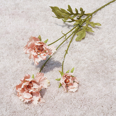 Gražus laukinis karštligė Pinnacle Dirbtinis šilkas Gėlės svetainei Dekoratyvinės flores dirbtinės namų dekoro