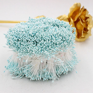 1mm-es porzós 180db/ Random Mixed 2 szín Duplafejű Mesterséges Mini Gyöngy Virág Porzó Bibe Esküvői Dekorációhoz Barkácsolás