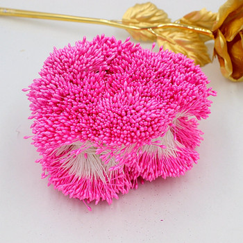 Στήμονες 1mm 180 τμχ/ Τυχαία Μικτά 2 χρώματα Διπλά Κεφάλια Artificial Mini Pearl Flower Stamen Pistil Για Διακόσμηση Γάμου DIY