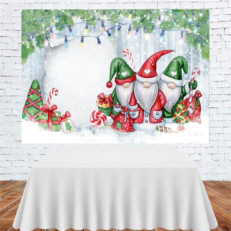 Ziemassvētku ballīšu rotājumi Ziemassvētku fona auduma reklāmkarogs Foto fona fotoattēls Auduma Ziemassvētku festivāla norises vietas noformējums