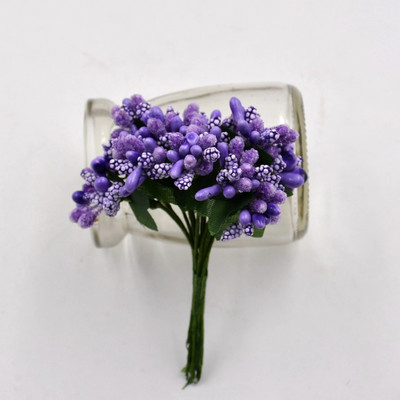 12gb Ogu mākslīgo putekšņlapu ar rokām darināts zieds kāzu dekorēšanai mājas dekorēšanai Pistil DIY dāvanu kastīte Scrapbooking Garland Craft viltus zieds