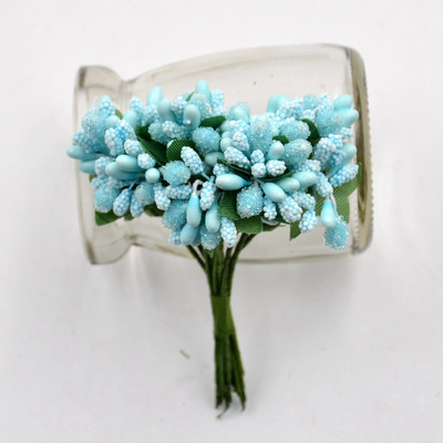 12gb Ogu mākslīgo putekšņlapu ar rokām darināts zieds kāzu dekorēšanai mājas dekorēšanai Pistil DIY dāvanu kastīte Scrapbooking Garland Craft viltus zieds