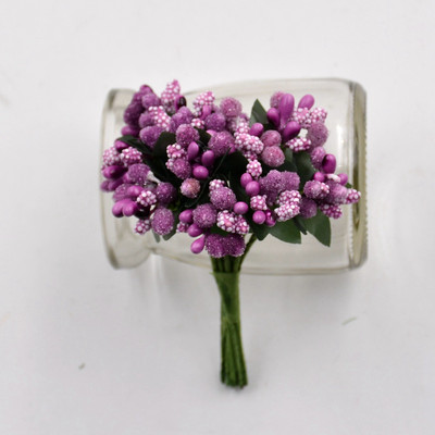 12gb Ogu mākslīgo putekšņlapu ar rokām darināts zieds kāzu dekorēšanai mājas dekorēšanai Pistil DIY dāvanu kastīte Scrapbooking Garland Craft viltus zieds