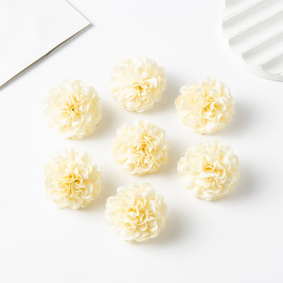 20GAB Mākslīgie ziedi Kāzu Scrapbooking Hortenzijas Dārza Arka Ziemassvētku rotājumi mājām Viltus augi Zīda neļķe