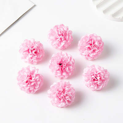 20GAB Mākslīgie ziedi Kāzu Scrapbooking Hortenzijas Dārza Arka Ziemassvētku rotājumi mājām Viltus augi Zīda neļķe