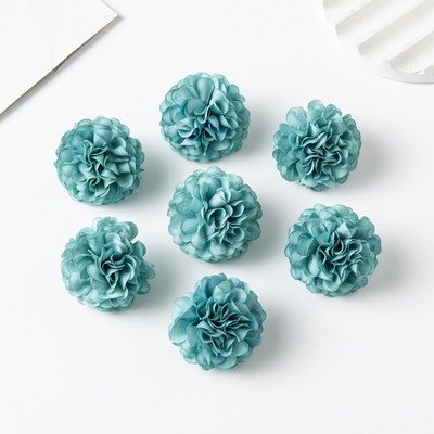 20GAB Mākslīgie ziedi Kāzu Scrapbooking Hortenzijas Dārza Arka Ziemassvētku rotājumi mājām Viltus augi Zīda neļķe