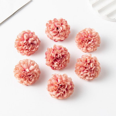 20GAB Mākslīgie ziedi Kāzu Scrapbooking Hortenzijas Dārza Arka Ziemassvētku rotājumi mājām Viltus augi Zīda neļķe