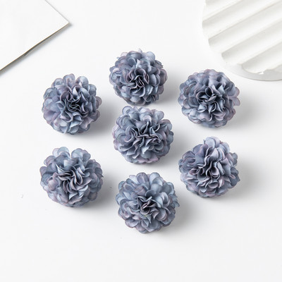 20GAB Mākslīgie ziedi Kāzu Scrapbooking Hortenzijas Dārza Arka Ziemassvētku rotājumi mājām Viltus augi Zīda neļķe