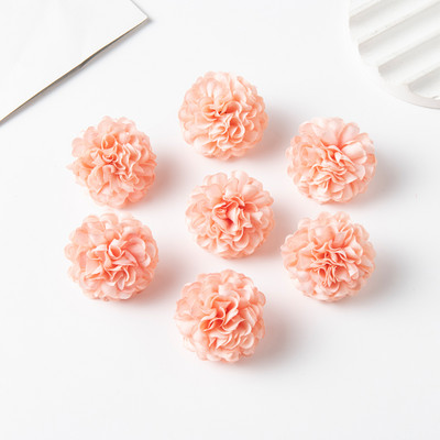 20GAB Mākslīgie ziedi Kāzu Scrapbooking Hortenzijas Dārza Arka Ziemassvētku rotājumi mājām Viltus augi Zīda neļķe