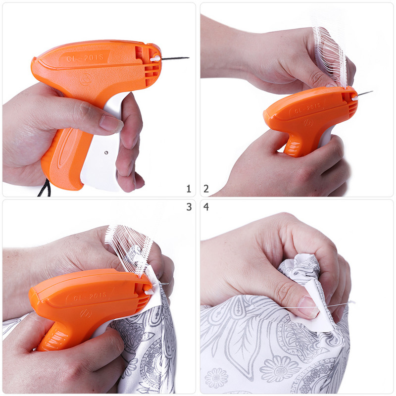 Apģērbi Apģērbu šūšana Cena Etiķete Atzīmēšanas etiķete Pistole+5 Adatas+1000 Barbs