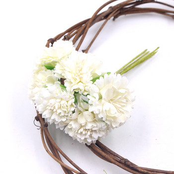 Κατιφές 6τμχ/μάτσο 3,5cm mini λουλούδι μαργαρίτα μπουκέτο τεχνητό λουλούδι διακόσμηση γάμου αξεσουάρ χειροτεχνίας diy διακόσμησης σπιτιού