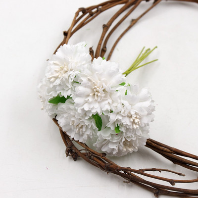 Körömvirág 6db/csokor 3,5cm mini százszorszép virág csokor művirág esküvői dekoráció barkácsolás kézműves lakberendezési kiegészítők