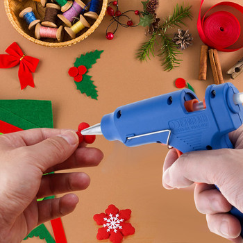 20W Hot Melt Glue Gun Multifunction with 10pcs 7mm Glue Stick Industrial Mini Gun Heat Temperature Thermo Electric Repair Tool