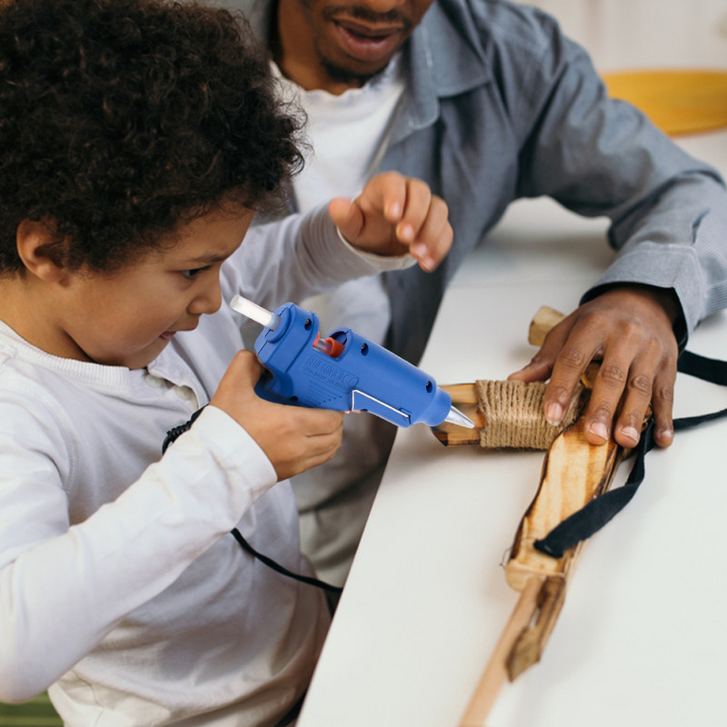 20 W karstās kausēšanas līmes pistole, daudzfunkcionāla ar 10 gab 7 mm līmes nūju, rūpniecisko mini pistoles karstuma temperatūras termoelektrisko remonta instrumentu