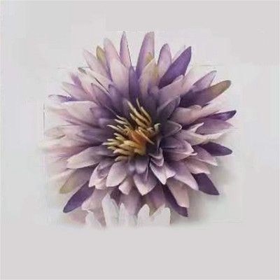 10/20 gab. Mākslīgā zīda krizantēmas ziedu galviņas Viltus ziedi matu aksesuāriem Pušķu veidošana Kāzu ballīšu rotājumi