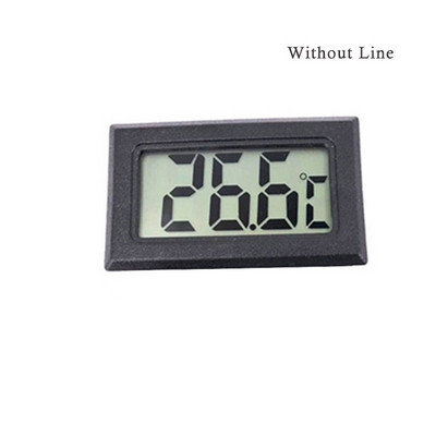 Ūdensizturīgs LCD digitālais termometrs akvārija elektroniskais precīzijas zivju tvertnes temperatūras mērīšanas rīks iekštelpu temperatūras sensors