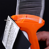 Apģērbs Apģērba cenu etiķete Atzīmēšanas pistoles mašīna + 1000 stieņi + 5 tērauda adata