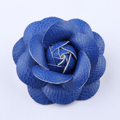 5db/6cm Műbőr Virágfej Barkácsolás Esküvői Cipők Fejdísz Kézműves Kézzel Készített Kiegészítők