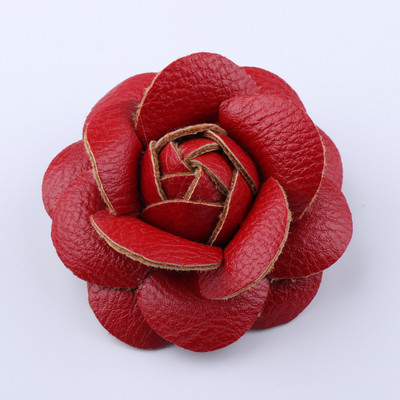 5db/6cm Műbőr Virágfej Barkácsolás Esküvői Cipők Fejdísz Kézműves Kézzel Készített Kiegészítők