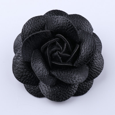 5db/6cm Műbőr Virágfej Barkácsolás Esküvői Cipők Fejdísz Kézműves Kézzel Készített Kiegészítők