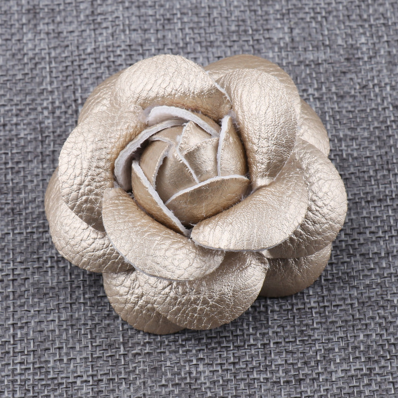 5db/6cm Műbőr Virágfej Barkácsolás Esküvői Cipők Fejdísz Kézműves Kézzel Készített Kiegészítők