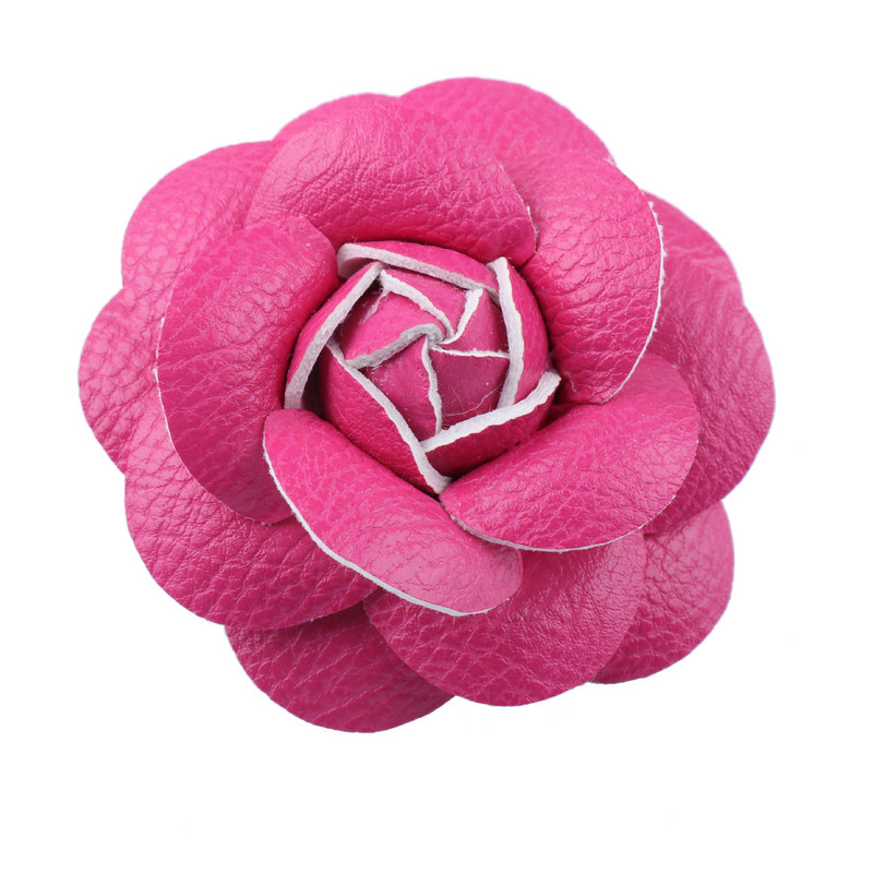 5db/6cm Műbőr Virágfej Barkácsolás Esküvői Cipők Fejdísz Kézműves Kézzel Készített Kiegészítők