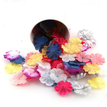 500 τμχ Πολύχρωμα Τεχνητά Λουλούδια Μεταξωτό Φύλλο Πέταλου Για Διακόσμηση Σπιτιού Γάμου DIY Scrapbooking Flores Αξεσουάρ Φυτικά στολίδια