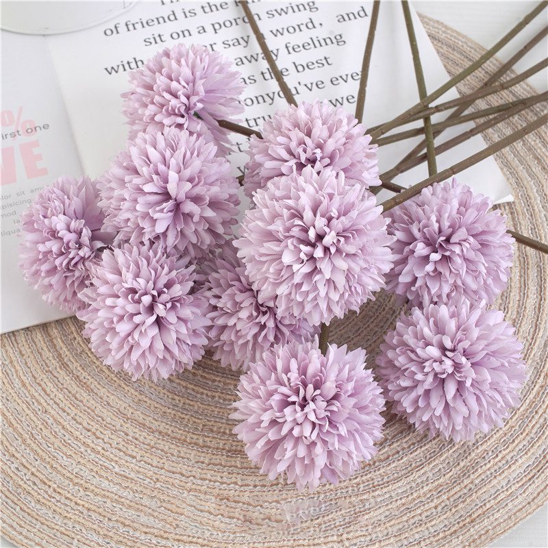 5 gab zīda hortenzijas vāze mājas istabas dekorēšanai kāzu pušķis āra dārza kāzu aksesuāri Atbrīvojums Lēti mākslīgie ziedi