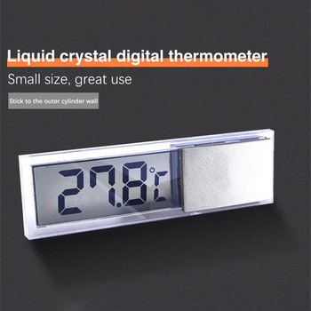 Термометър за аквариум Електронен LCD цифров измервател на температурата в аквариума Измервател на температурата в аквариума преносим Аксесоари за аквариум
