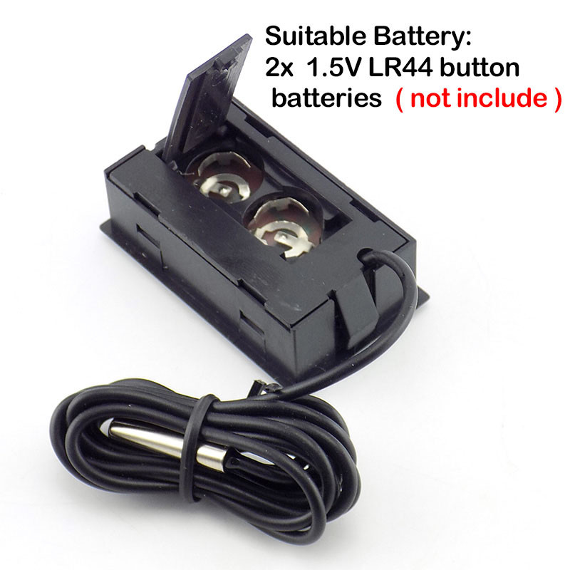 Digitālais LCD displejs Ūdens termometrs Elektroniskais termometrs Zivju akvārija tvertne Ledusskapis Ūdens temperatūra Ūdensizturīgs