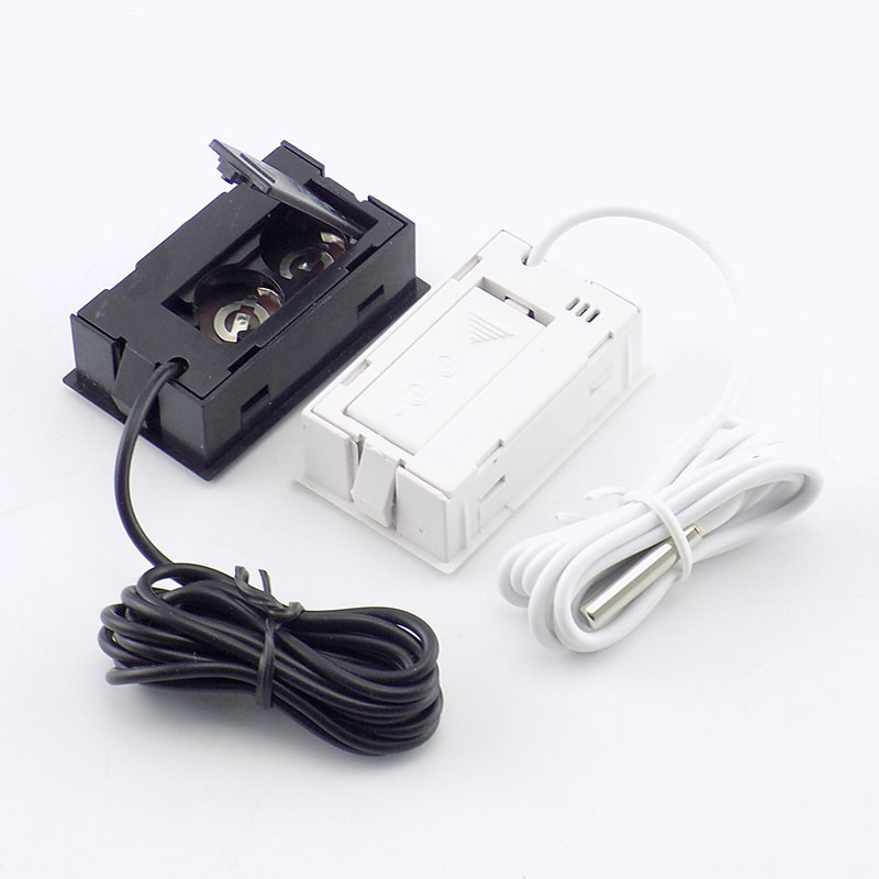 Digitālais LCD displejs Ūdens termometrs Elektroniskais termometrs Zivju akvārija tvertne Ledusskapis Ūdens temperatūra Ūdensizturīgs