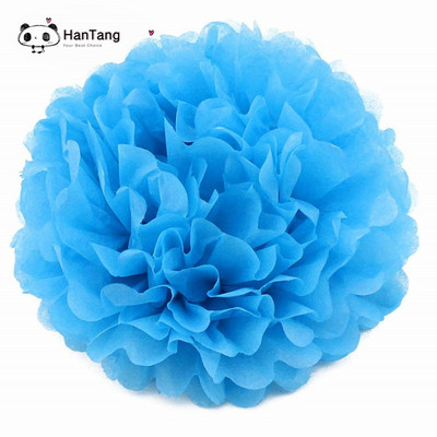 5db/csomag 15cm,20cm, fehér/világoslila selyempapír pomponok kislányoknak hercegnő születésnapi buli esküvői parti dekoráció 5z