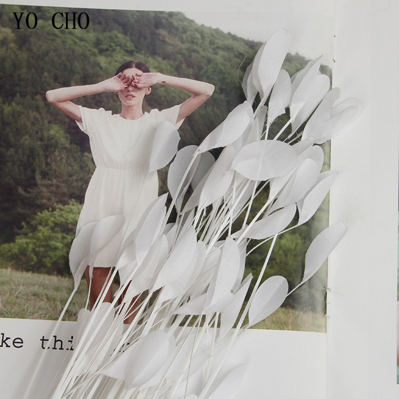 YO CHO Flores Mākslīgie izstrādājumi mājas dekorēšanai