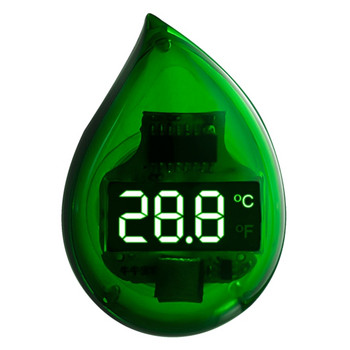 594C Аквариумен термометър Цифрови рибки за аквариум Термометри LED за сензорен екран Прилепване извън резервоара 0-99 ℃ Температура