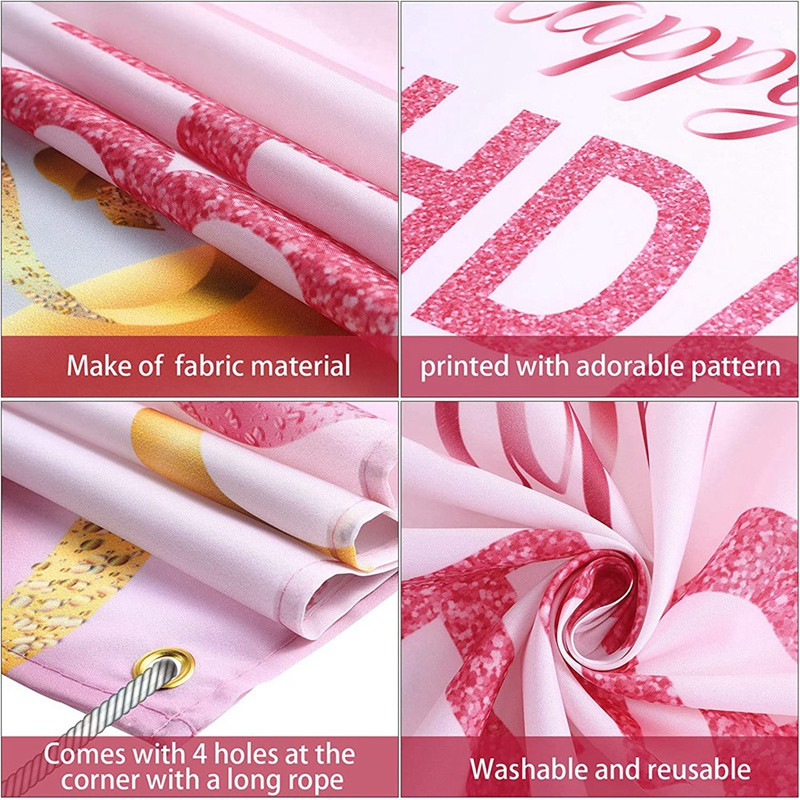 Palju õnne sünnipäevaks Taustabänner Eriti suur sünnipäevasildi plakat meestele naiste sünnipäevapeo kaunistus