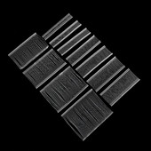 5000 gab. Standarta marķēšanas stiprinājumi balti standarta marķēšanas stieņi.