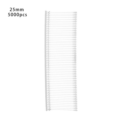 5000 gab. Standarta marķēšanas stiprinājumi balti standarta marķēšanas stieņi.