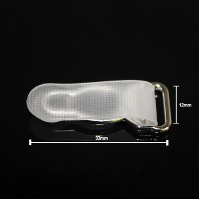 Zeķes zeķu rokturi Suspender Clips Plastmasas melna korsete kāja prievīte jostas klipsi Āķi Sukares gali 30gab/part.