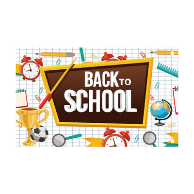 Laipni lūdzam atpakaļ skolā Reklāmkarogs Pirmā skolas diena Fona kolāžas reklāmkarogs Liels pirmās skolas dienas fotogrāfijas fons klasē