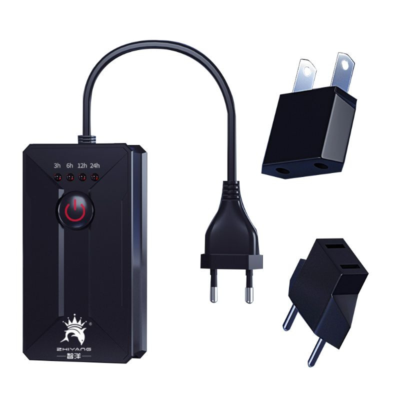 110-220V akvārija mehāniskais taimeris 3h/6h/12h/24h viedais automātiskais zivju tvertnes slēdža kontrollera ligzda