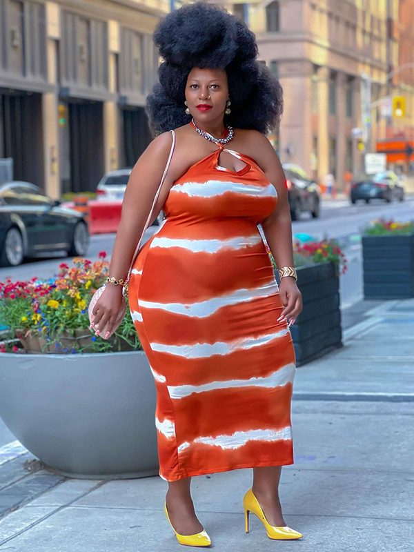 ZJFZML ZZ Liela izmēra garas kleitas Sieviešu apģērbs Elegants modes spageti siksna bez piedurknēm bez atzveltnes augumu veidojoša slaida kleita