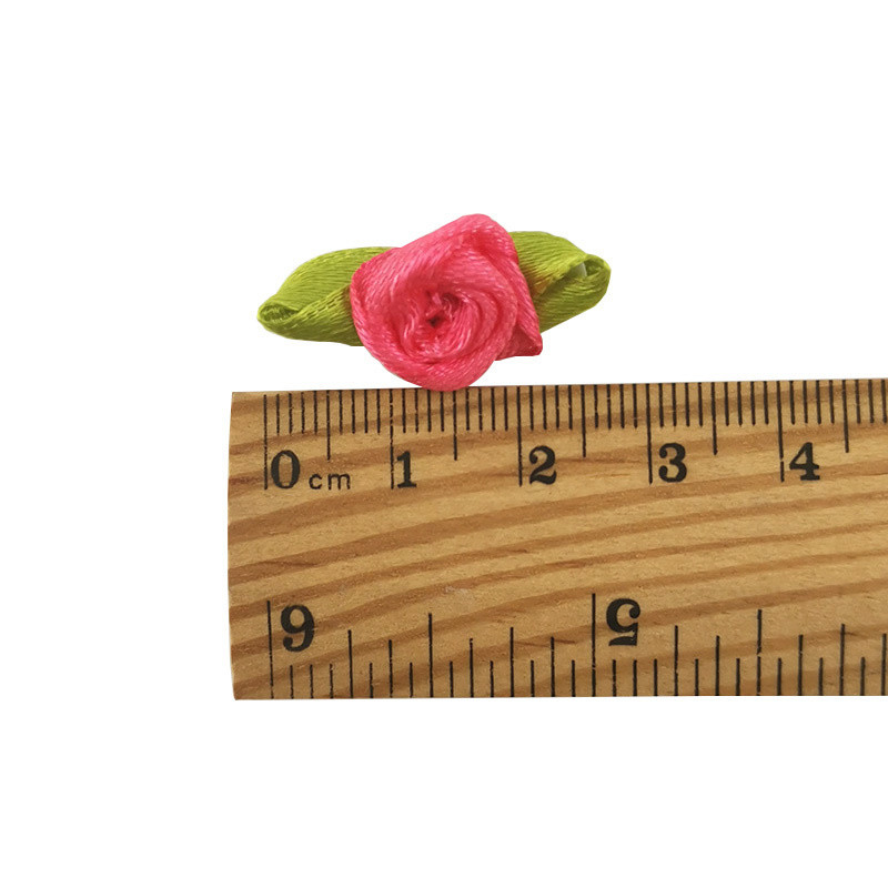 100 vnt. Satininis lankelis-mazgas, mini spalvinga rozetė namų vestuvių vakarėliui, juostele, drabužių dekoravimui, iškarpų knygelėms, pasidaryk pats